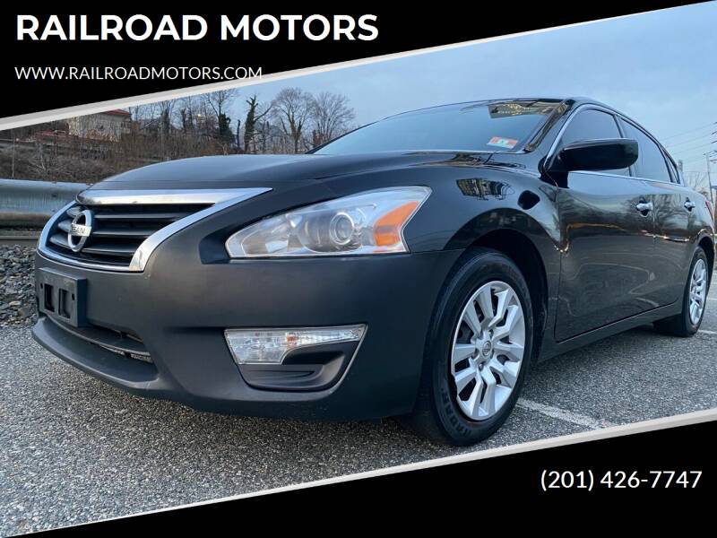 2013 Nissan Altima for sale at RAILROAD MOTORS in Hasbrouck Heights NJ