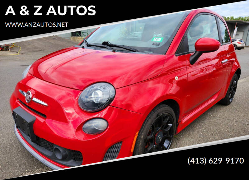 2013 FIAT 500 for sale at A & Z AUTOS in Westfield MA