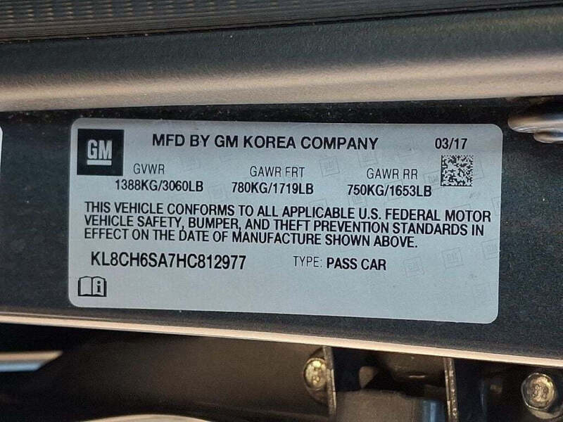 2017 Chevrolet Spark ACTIV CVT