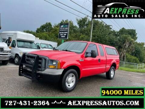 2005 Ford F-250 Super Duty for sale at A EXPRESS AUTO SALES INC in Tarpon Springs FL