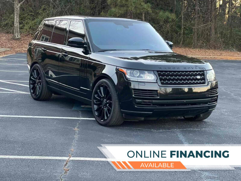 2016 Land Rover Range Rover for sale at Two Brothers Auto Sales in Loganville GA