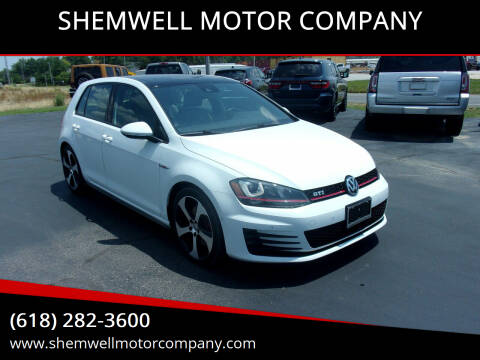 2016 Volkswagen Golf GTI for sale at SHEMWELL MOTOR COMPANY in Red Bud IL