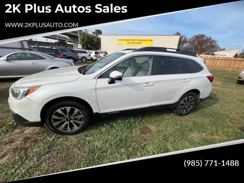 2016 Subaru Outback 2.5i Limited