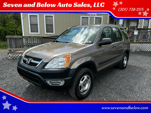 2003 Honda CR-V for sale at Seven and Below Auto Sales, LLC in Rockville MD