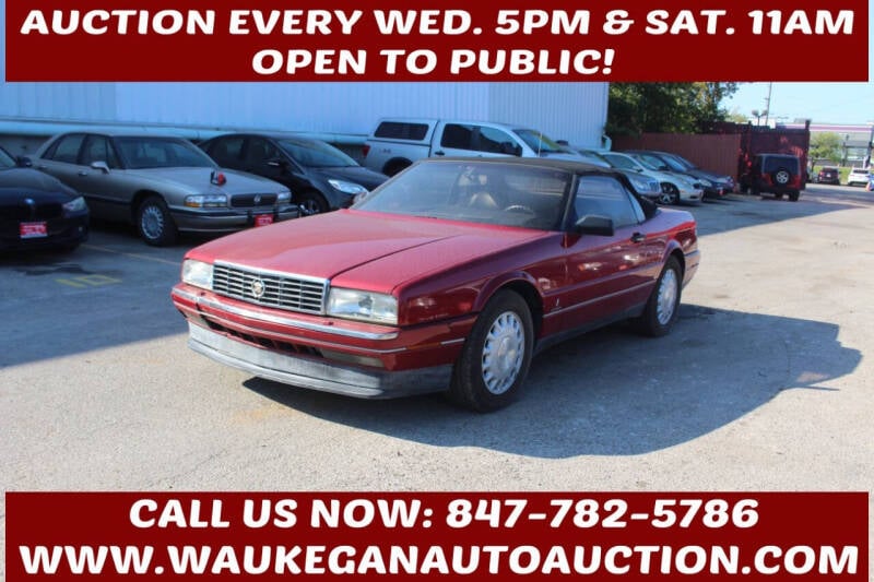 1993 Cadillac Allante for sale at Waukegan Auto Auction in Waukegan IL