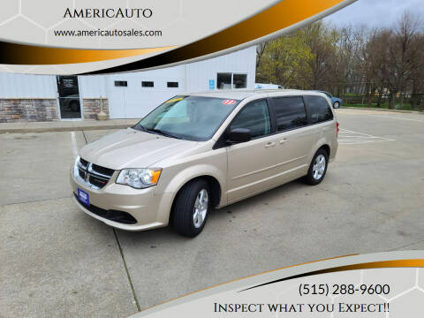 2013 Dodge Grand Caravan for sale at AmericAuto in Des Moines IA