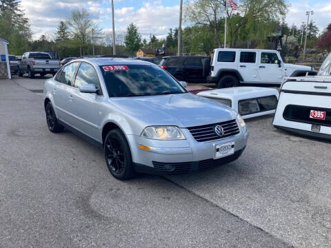 2004 Volkswagen Passat for sale at Giguere Auto Wholesalers in Tilton NH
