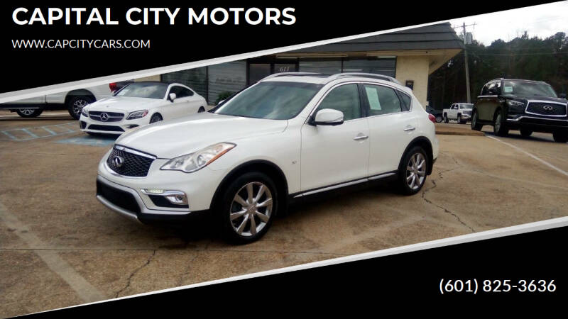 2017 Infiniti QX50 for sale at CAPITAL CITY MOTORS in Brandon MS