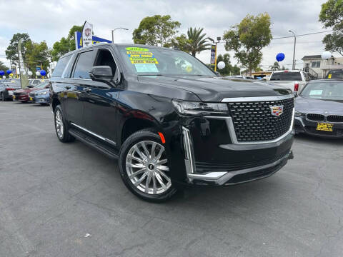 2022 Cadillac Escalade ESV for sale at Lucas Auto Center 2 in South Gate CA