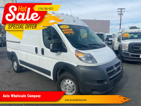 2018 RAM ProMaster for sale at Auto Wholesale Company in Santa Ana CA