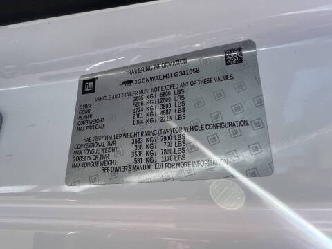 2020 Chevrolet Silverado 1500 Work Truck