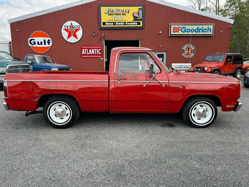 1978 Dodge D100 Pickup 6