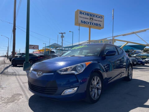 2017 Hyundai Veloster for sale at Borrego Motors in El Paso TX