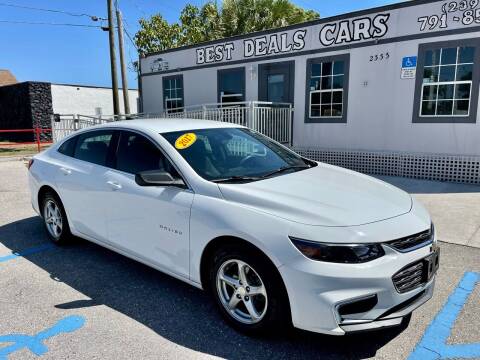 2017 Chevrolet Malibu for sale at Best Deals Cars Inc in Fort Myers FL