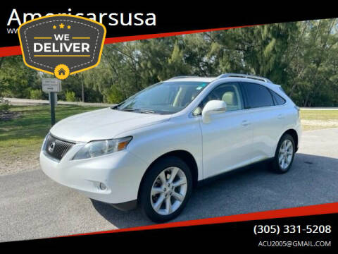 2012 Lexus RX 350 for sale at Americarsusa in Hollywood FL