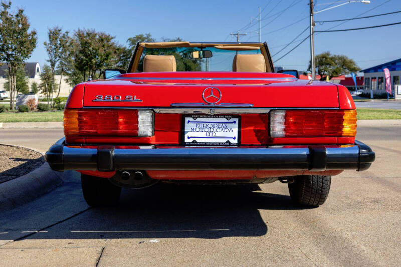 1982 Mercedes-Benz 380-Class 380 SL