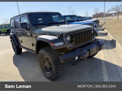 2025 Jeep Wrangler for sale at Sam Leman CDJRF Morton in Morton IL