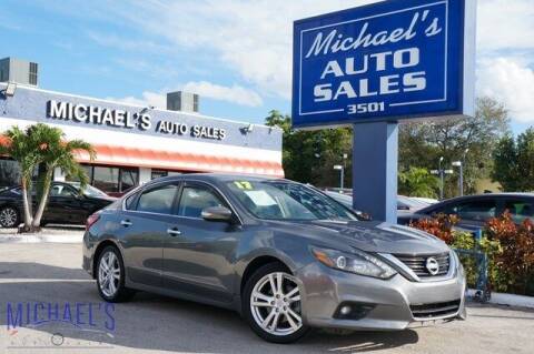 2017 Nissan Altima for sale at Michael's Auto Sales Corp in Hollywood FL