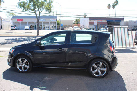 2013 Chevrolet Sonic RS Manual