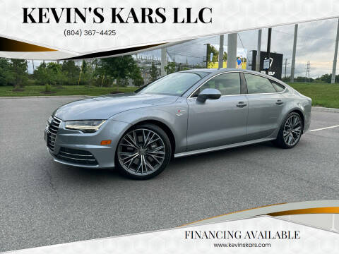 2016 Audi A7 for sale at Kevin's Kars LLC in Richmond VA