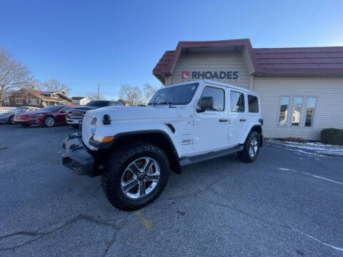 2020 Jeep Wrangler Unlimited for sale at Rhoades Automotive Inc. in Columbia City IN