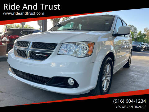 2019 Dodge Grand Caravan for sale at Ride And Trust in Sacramento CA