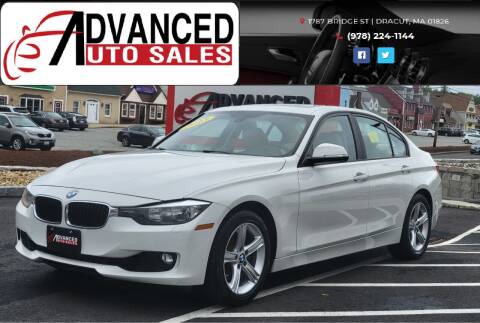 2013 BMW 3 Series for sale at Advanced Auto Sales in Dracut MA