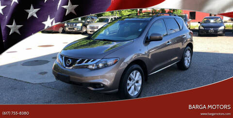 2012 Nissan Murano for sale at Barga Motors in Tewksbury MA
