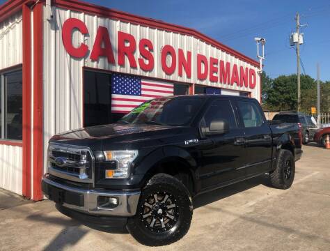 2016 Ford F-150 for sale at Cars On Demand 3 in Pasadena TX