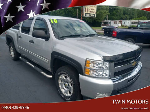 2010 Chevrolet Silverado 1500 for sale at TWIN MOTORS in Madison OH