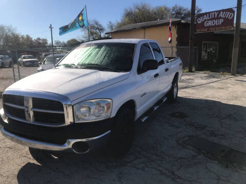 2008 Dodge Ram Pickup 1500 for sale at Quality Auto Group in San Antonio TX