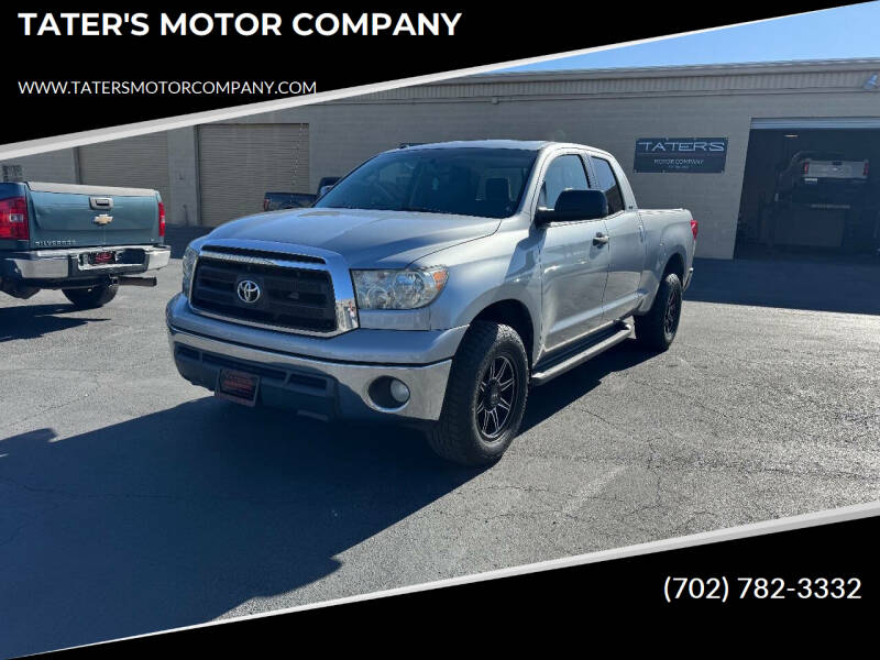 2010 Toyota Tundra for sale at TATER'S MOTOR COMPANY in North Las Vegas NV