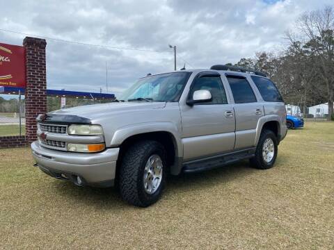 2004 Chevrolet Tahoe for sale at C M Motors Inc in Florence SC