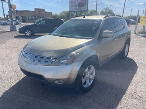 2005 Nissan Murano for sale at AUGE'S SALES AND SERVICE in Belen NM