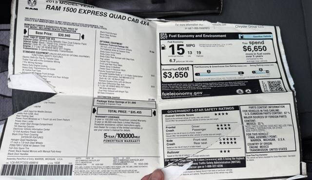 2013 RAM 1500 Express