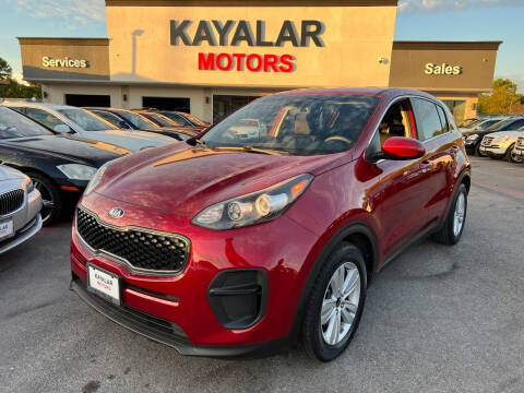 2017 Kia Sportage for sale at KAYALAR MOTORS in Houston TX