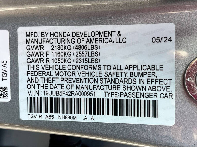 2024 Acura TLX w/Tech