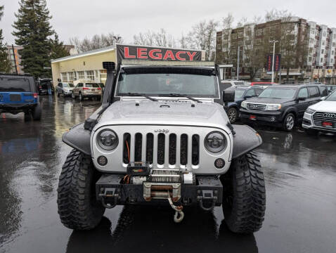 2012 Jeep Wrangler Unlimited for sale at Legacy Auto Sales LLC in Seattle WA