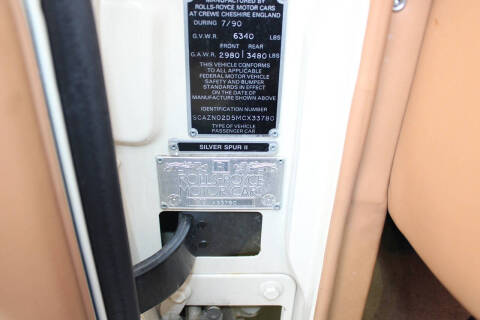 1991 Rolls-Royce Silver Spur