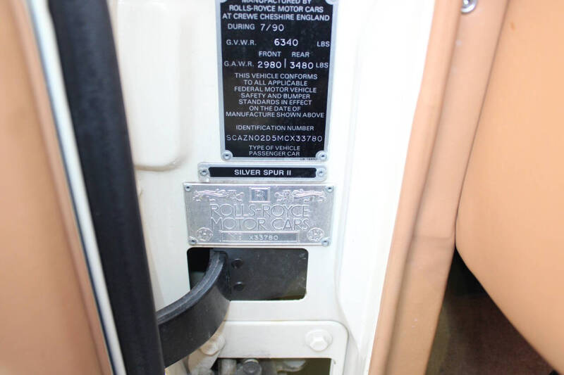 1991 Rolls-Royce Silver Spur