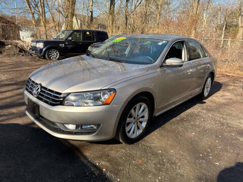 2013 Volkswagen Passat for sale at Absolute Auto Sales Inc in Brockton MA