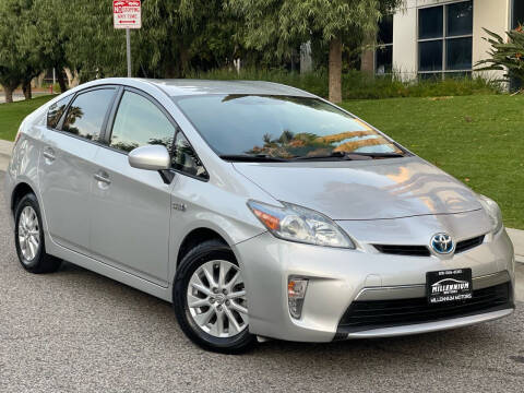 2013 Toyota Prius Plug-in Hybrid for sale at MILLENNIUM MOTORS in Van Nuys CA