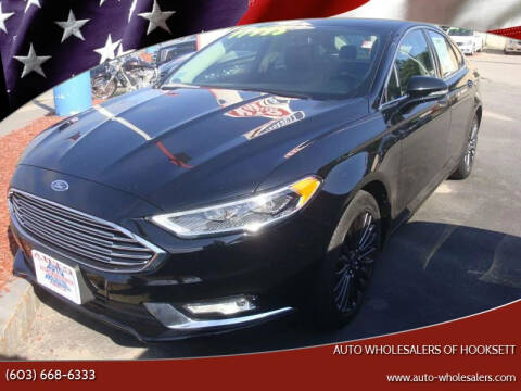 2017 Ford Fusion for sale at Auto Wholesalers Of Hooksett in Hooksett NH