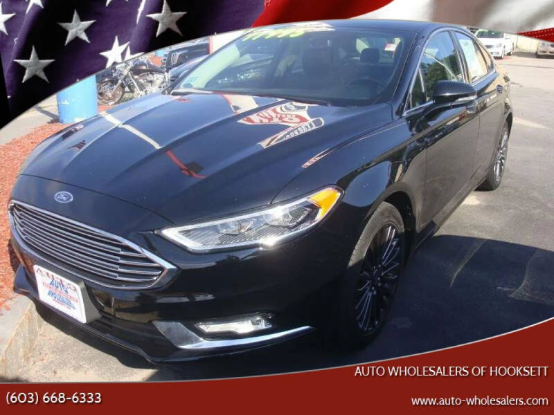 2017 Ford Fusion for sale at Auto Wholesalers Of Hooksett in Hooksett NH