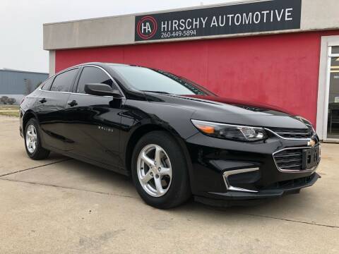 2016 Chevrolet Malibu for sale at Hirschy Automotive in Fort Wayne IN