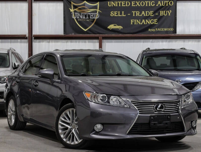 2013 Lexus ES 350 for sale at United Exotic Auto in Houston TX