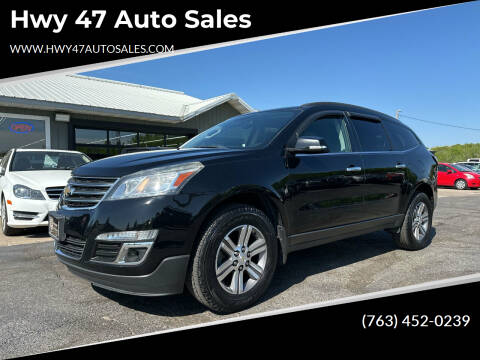 2016 Chevrolet Traverse for sale at Hwy 47 Auto Sales in Saint Francis MN