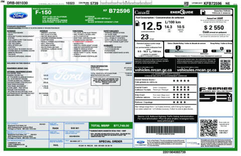 2019 Ford F-150 Platinum