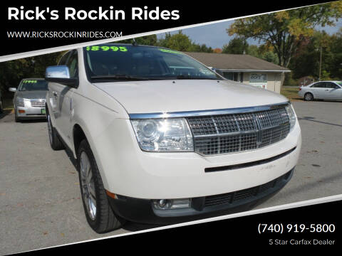 2010 Lincoln MKX for sale at Rick's Rockin Rides in Reynoldsburg OH