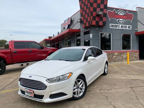 2016 Ford Fusion for sale at Chema's Autos & Tires in Tyler TX